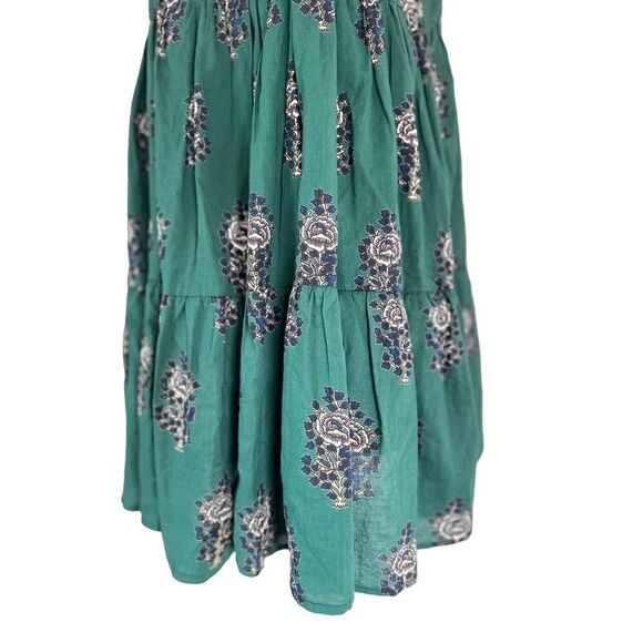 PERRY WALKER COLLECTIVE GREEN DRESS SIZE 2 - Picture 3 of 11